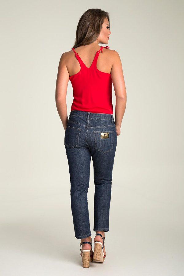PANTALÓN SKINNY CON BORDADO