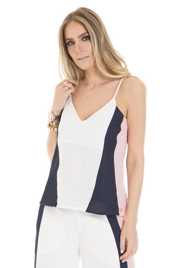 BLUSA COMPOSE DE COLORES