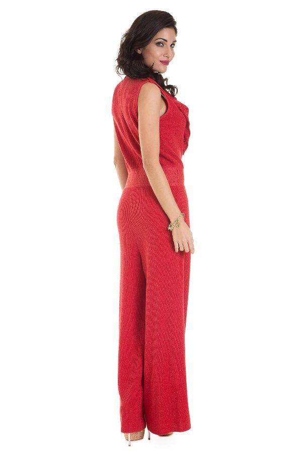 ENTERITO TRICOT CON VOLADO