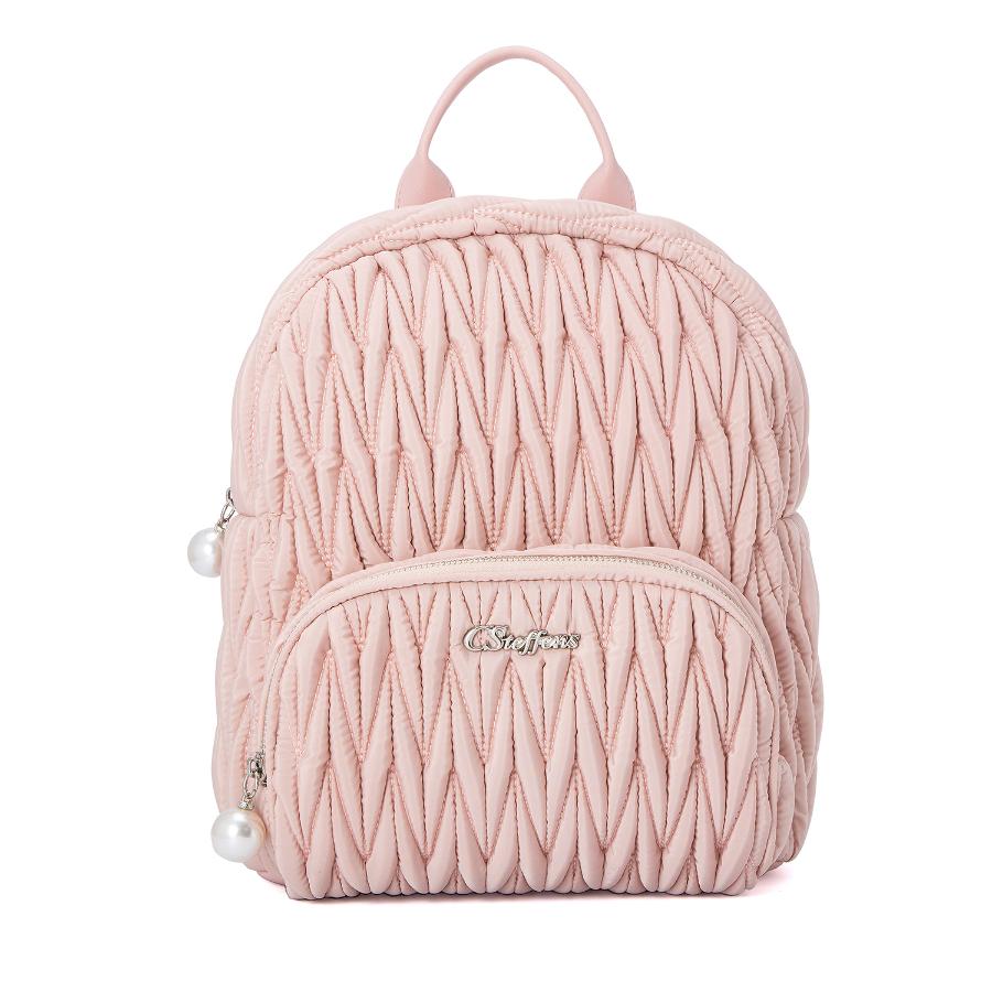 MOCHILA CON MATELASSE