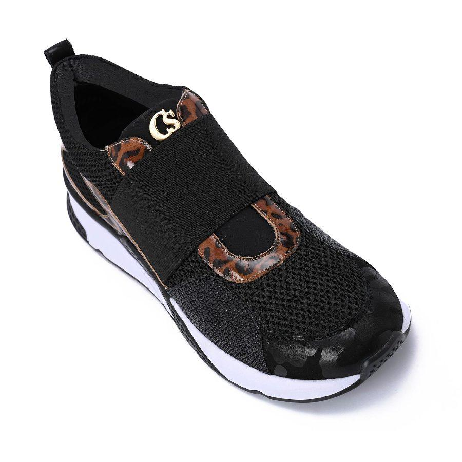 TENIS NEGRO CON ELÁSTICO