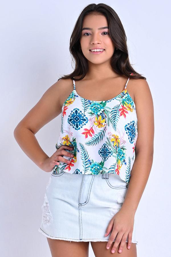 BLUSA FLORA