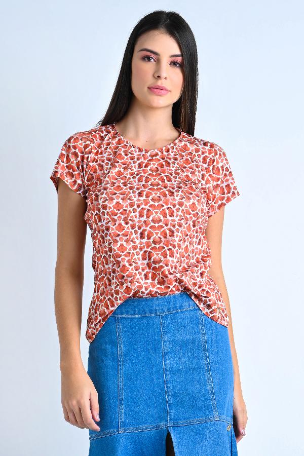 T-SHIRT BÁSICA ESTAMPADA SUNNY