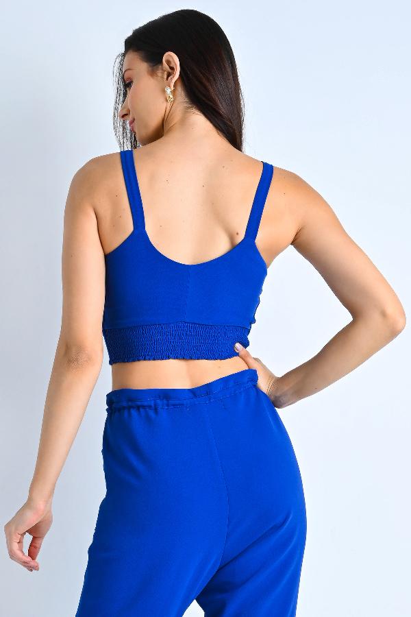 TOP CROPPED CON CIERRE