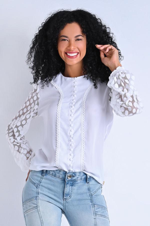 CAMISA CON MANGAS POA