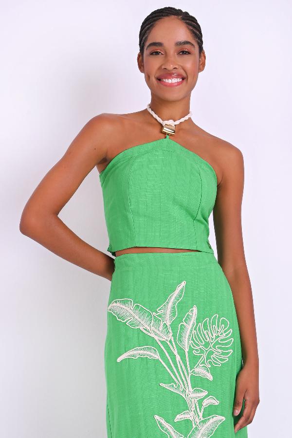TOP TOMARA CAIA CON METAL