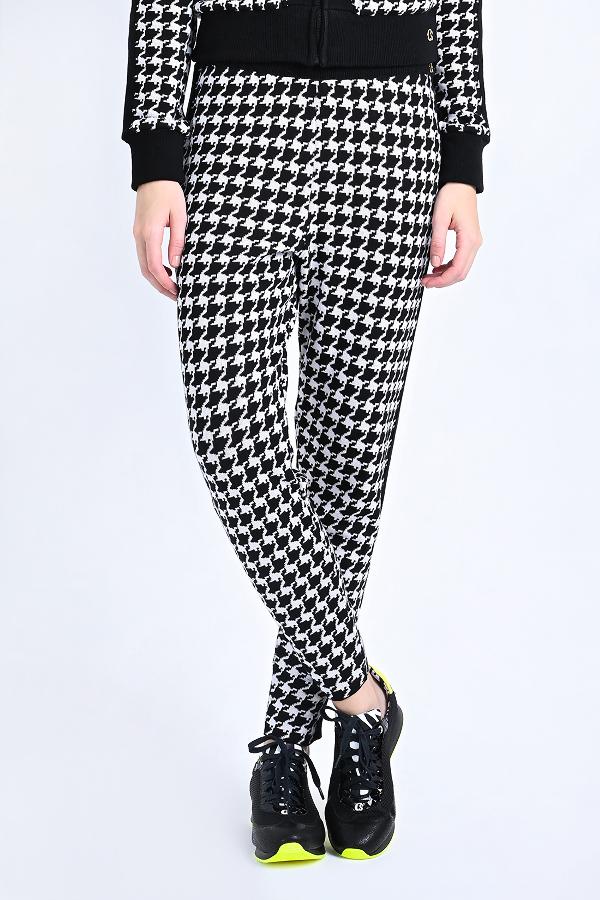 PANTALON PIED DE POUPLE B/N
