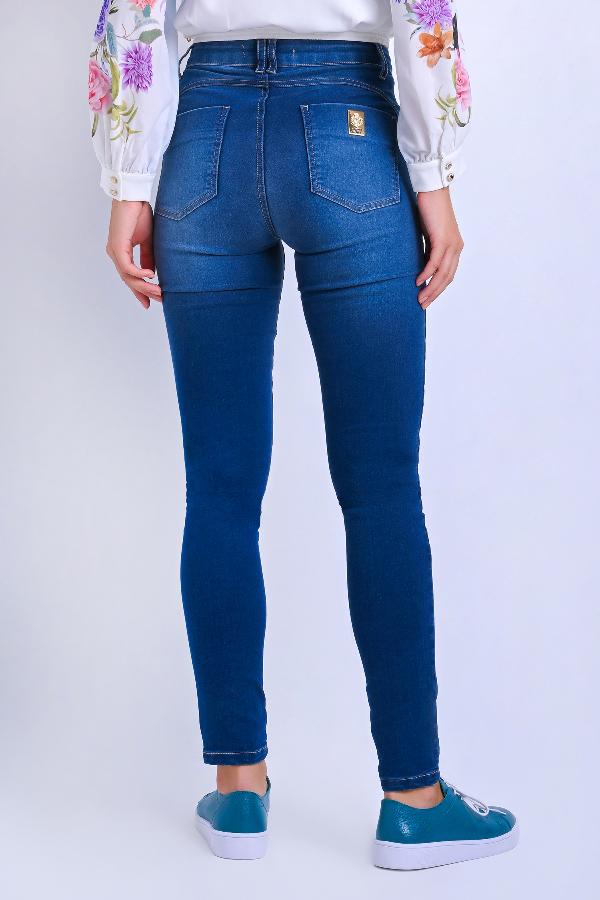 PANTALON SKINNY CON ZIPERES BOLSILLO