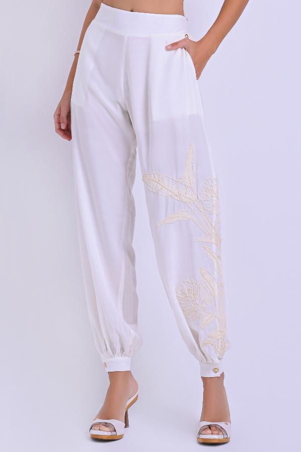 PANTALON SASTRERÍA MON CON BORDADO