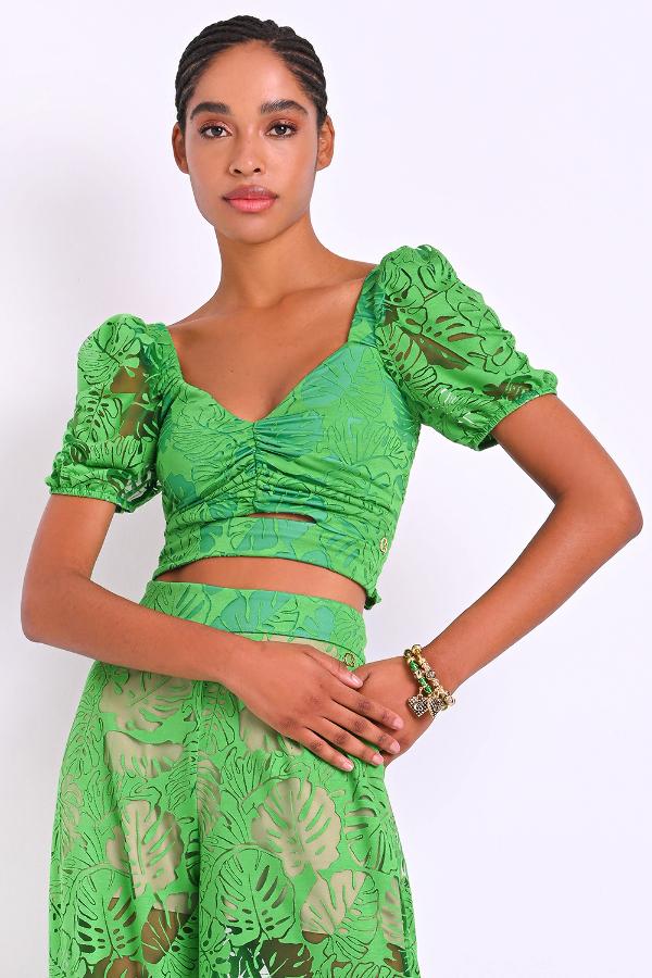 BLUSA MANGA PRINCESA DEVORADA