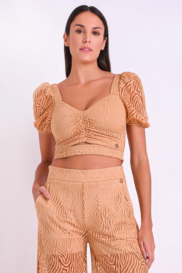 BLUSA MANGA PRINCESA DEVORADA