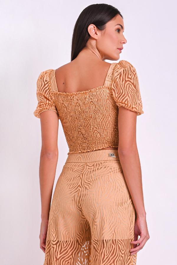 BLUSA MANGA PRINCESA DEVORADA