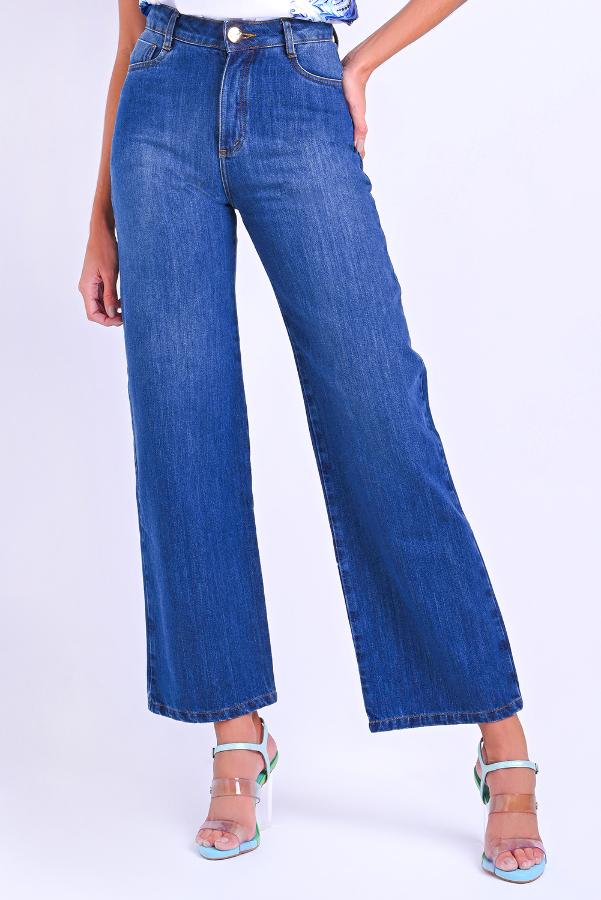PANTALON WIDE LEG BASICA
