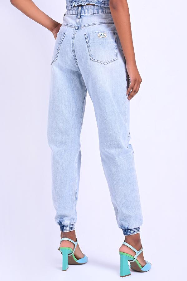 PANTALON JOGGER CINTURA ALTA
