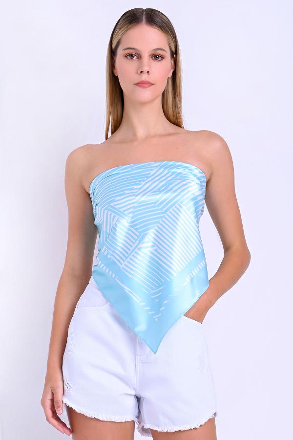BUFANDA ESTAMPADO GEOMETRICO