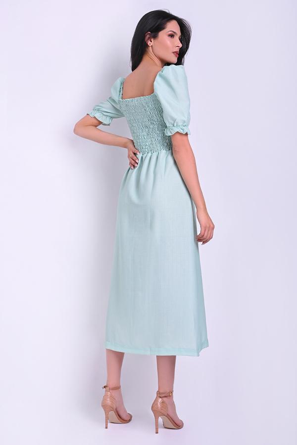 VESTIDO MANGA BUFANTE