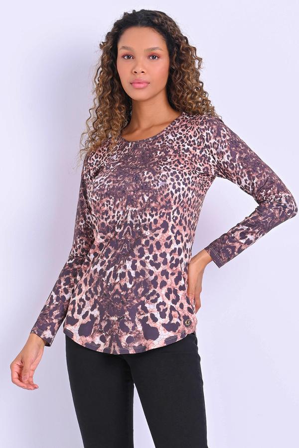 BLUSA BASICA ESTAMPADA