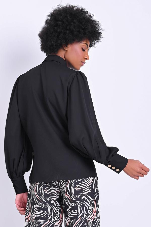 CAMISA MANGA ABULLONADA