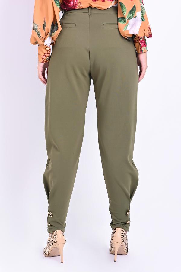 PANTALÓN MOM SASTRERÍA PLIEGUES DOBLADILLO