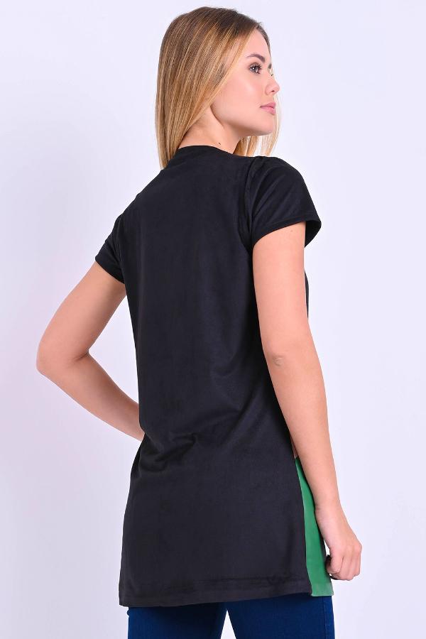 CHALECO CON RECORTES Y TEJIDOS COMPOSÉ