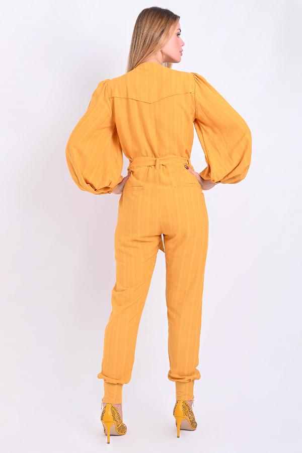 MONO LARGO CON BOLSILLO Y SOLAPA