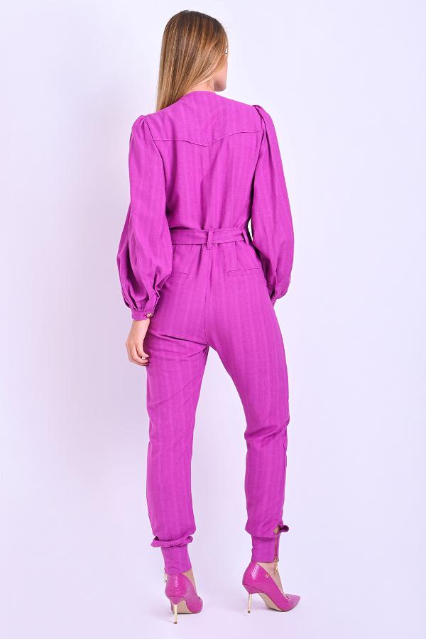 MONO LARGO CON BOLSILLO Y SOLAPA