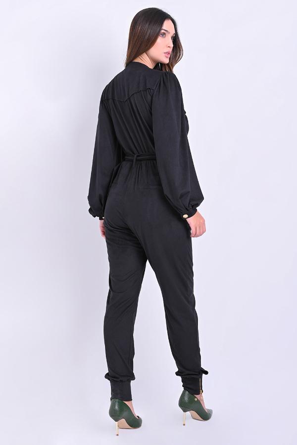 MONO LARGO CON BOLSILLO Y SOLAPA