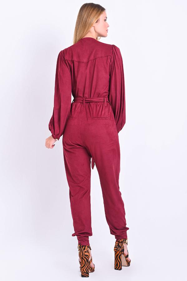 MONO LARGO CON BOLSILLO Y SOLAPA