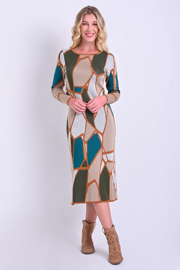 VESTIDO ESCOTE EN ESPALDA