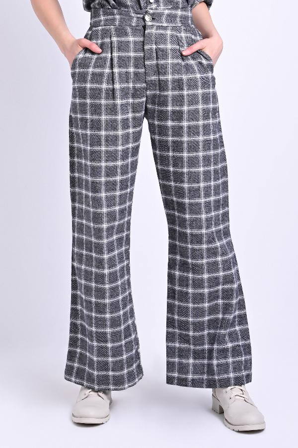 PANTALÓN WIDE LEG CON BOLSILLO INCORPORADO