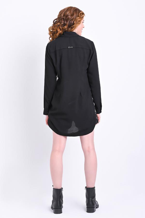 VESTIDO CAMISA CON BOLSILLOS