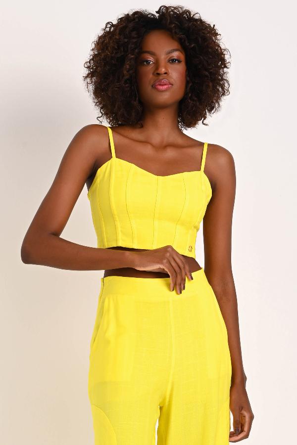 TOP CROPPED CON RECORTES