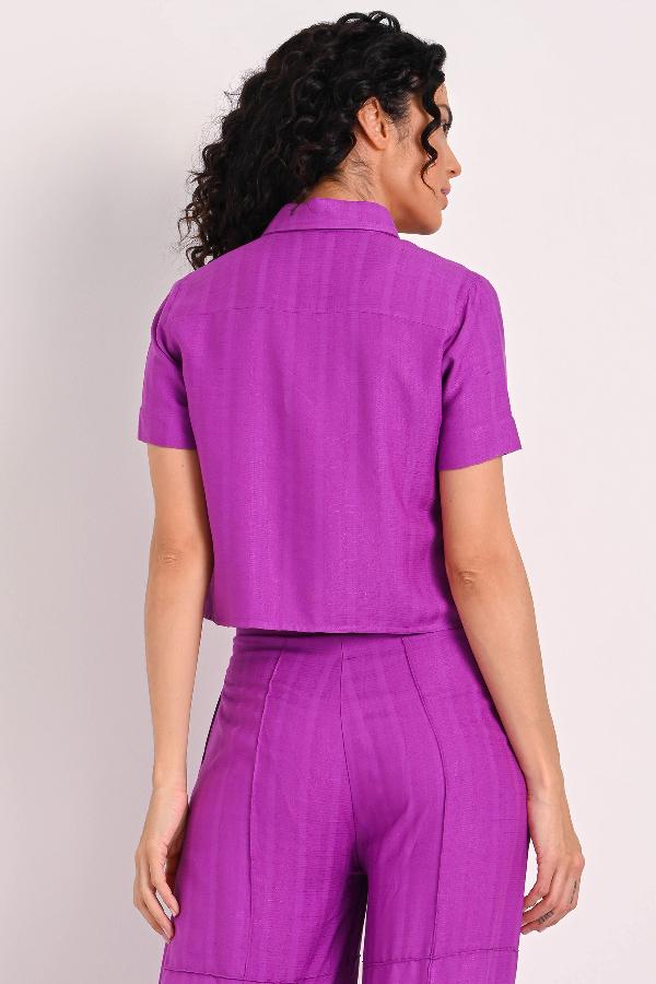 CAMISA CROPPED TRADICIONAL