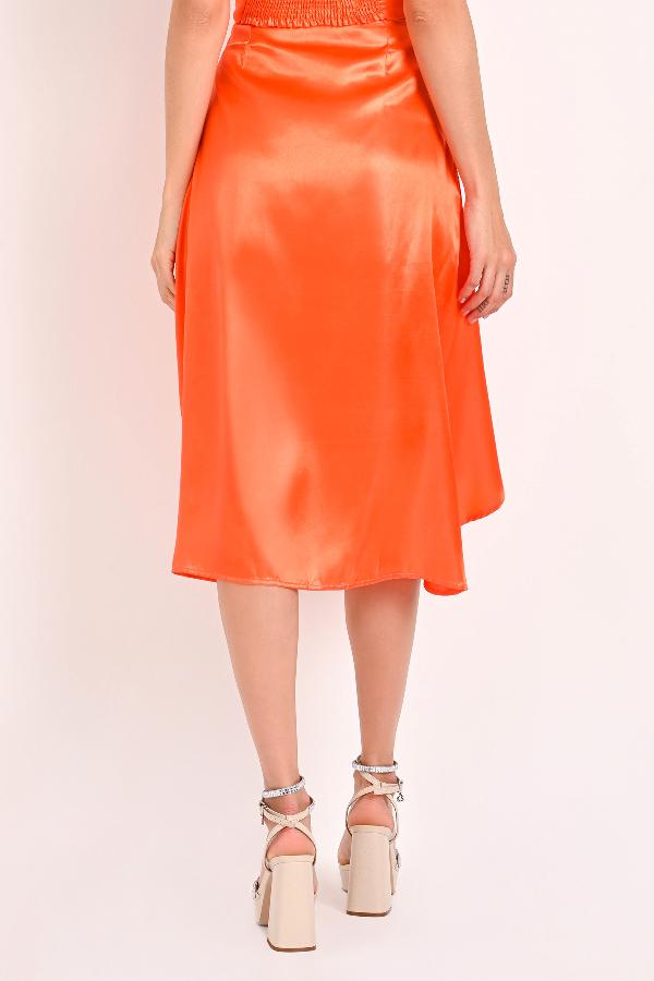 POLLERA MIDI CON ABERTURA