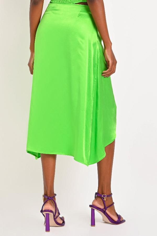 POLLERA MIDI CON ABERTURA