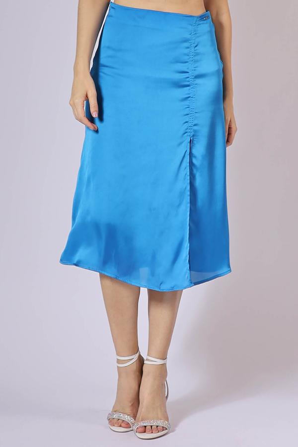 POLLERA MIDI CON ABERTURA