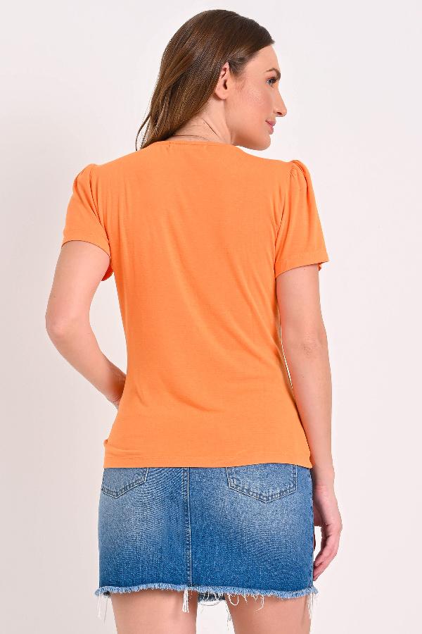 T-SHIRT BASICA ESCOTE CANOA