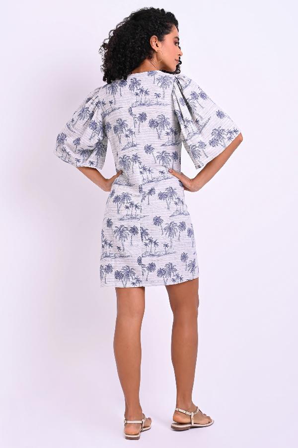 CAMISETA T-SHIRT DREES MANGA FLUIDA