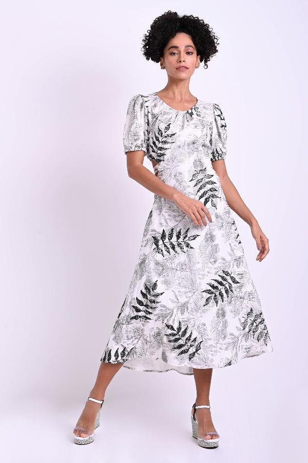 VESTIDO MIDI GODE