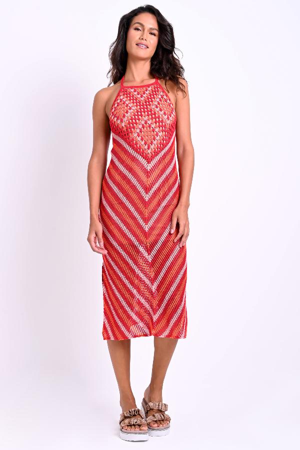 VESTIDO CROCHET GEOMETRIC