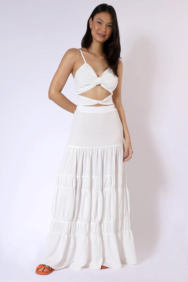 VESTIDO DETALLES DRAPEADOS