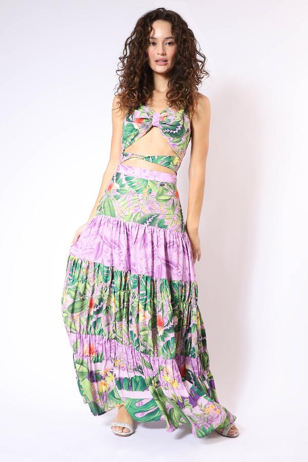 VESTIDO DETALLES DRAPEADOS