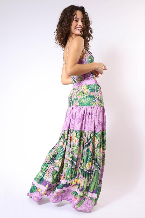 VESTIDO DETALLES DRAPEADOS
