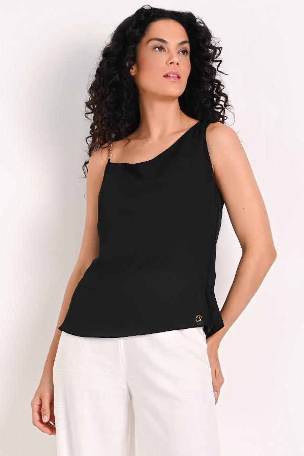 MUSCULOSA TIRAS ASIMETRICAS