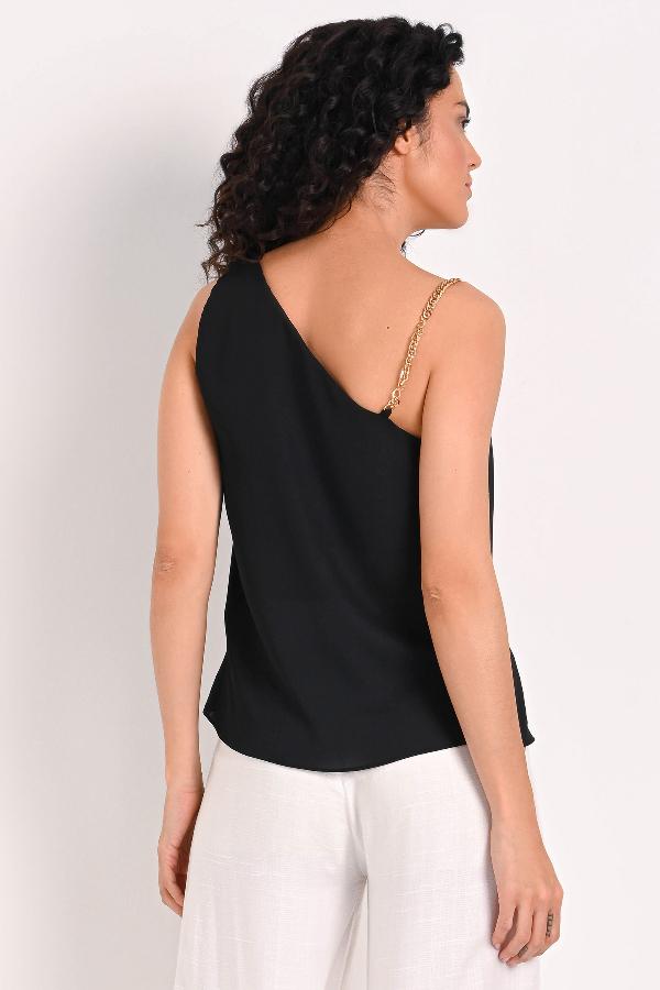 MUSCULOSA TIRAS ASIMETRICAS