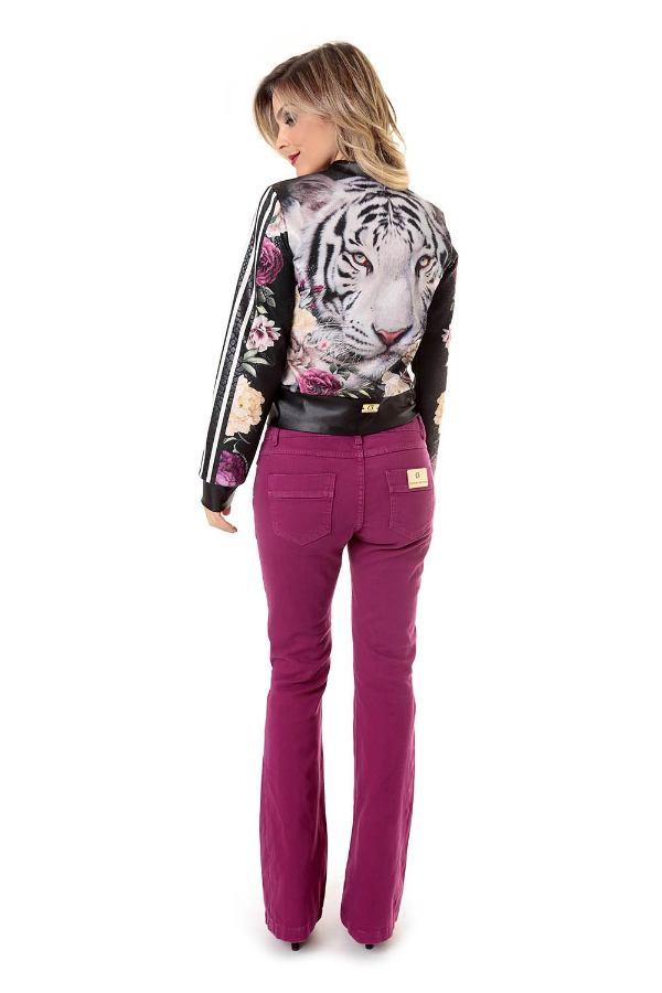 PANTALÓN FLARE COLOR