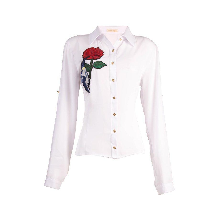 CAMISA CON BORDADO