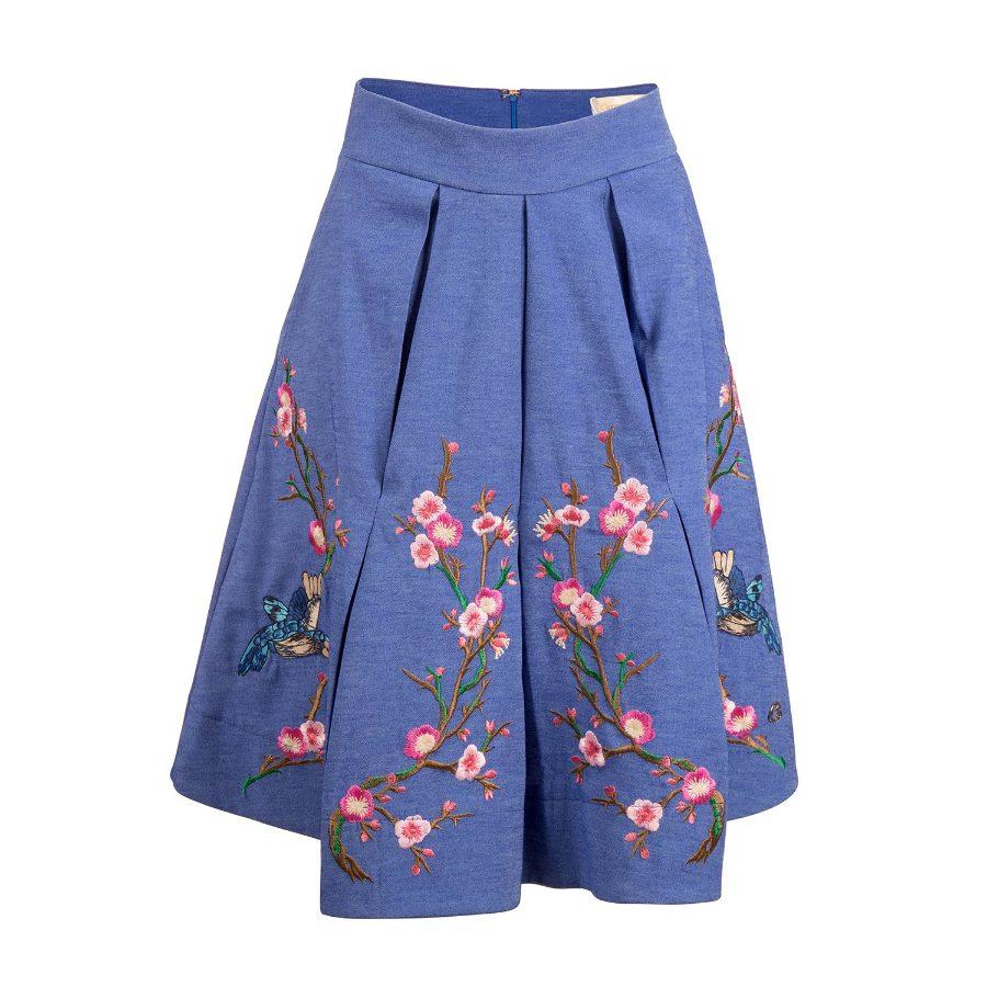 FALDA MIDI GODE