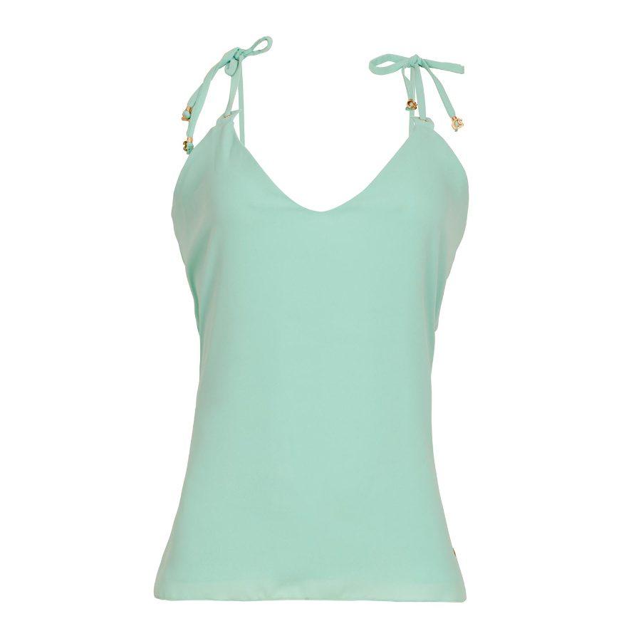 BLUSA CON OJALES