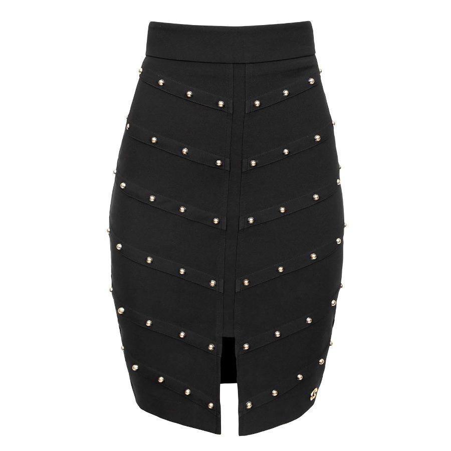 FALDA MIDI CON APLICACIÓN
